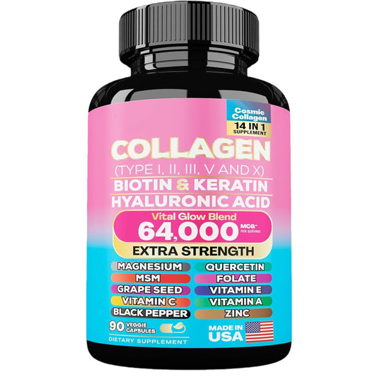 Advanced Formula Premium Collagen Vitamin Capsules for Optimal Skin Health and Anti-Aging